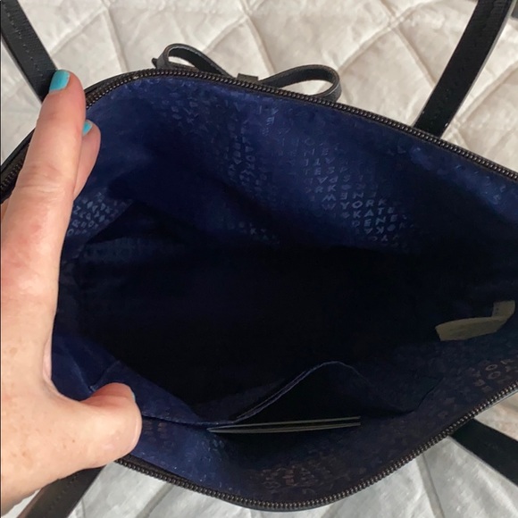 Kate Spade Blue Glitter Tote Bag - Picture 4 of 8